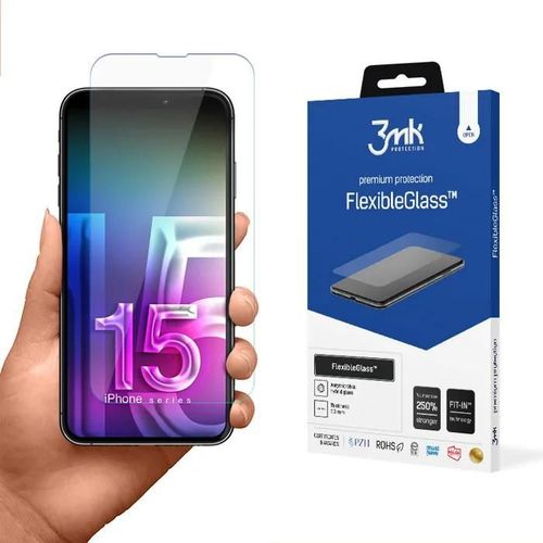 3mk Flexibleglass - Verre Hybride Pour Iphone 15