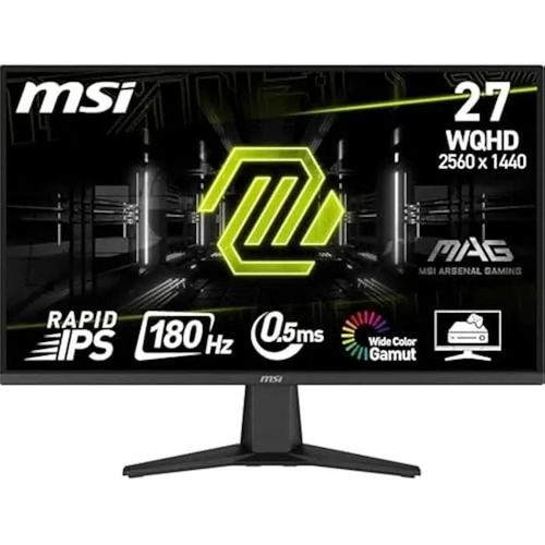 Écran Gaming - MSI - MAG 275QF - 27'' - WQHD 2560 x 1440 - 180 Hz - 0,5 ms (GtG)