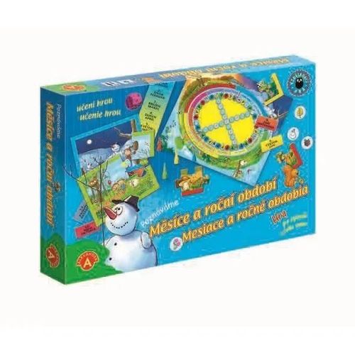 Jeu De Société Éducatif - Alexander - Mois Et Saisons - 5 Ans - Jeu De Plateau - Mixte