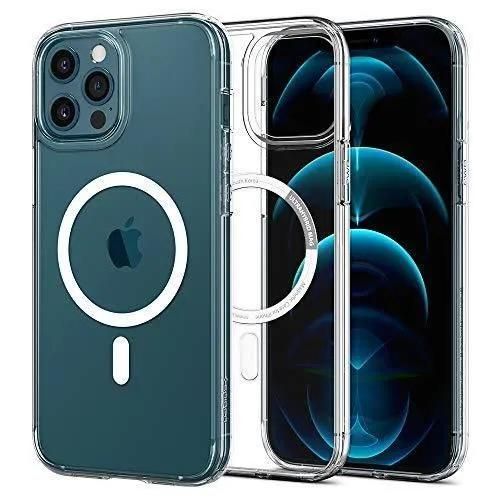 Spigen Ultra Hybrid Mag Coque Compatible Avec Iphone 12 Compatible Avec Iphone 12 Pro - Blanc