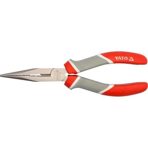 Pince à long bec Yato YT-2016 - Gris-Rouge - 16 cm - 200 g