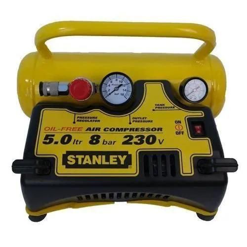 Compresseur - Stanley - DN55/8/5 - Capacité 5L - Alimentation filaire - Pneumatique