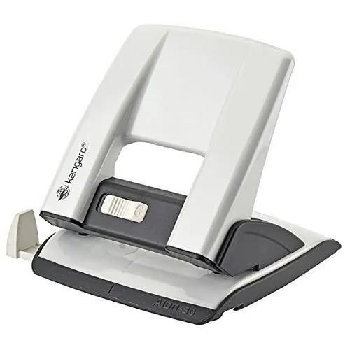 Kangaro Kaa30-14 Aion A-30g/S Perforatrice, Jusqu'à 30 Feuilles, Métal, Boîte En Pp, Métallique Blanc
