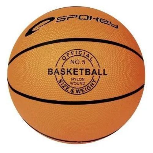 Ballon De Basket-Ball Active 5 - Spokey - Orange - Adulte - Mixte - Haute Qualite