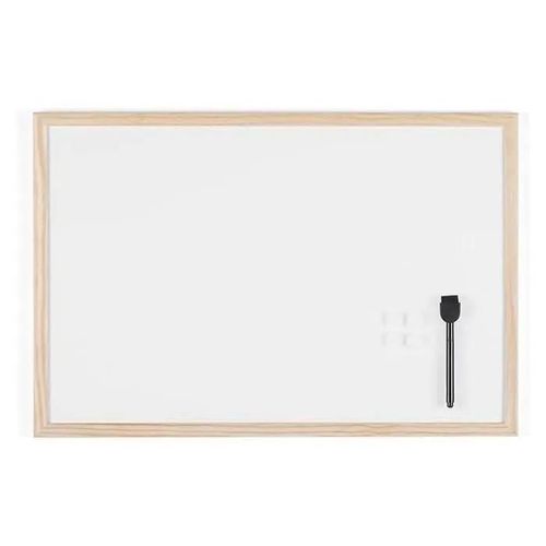 Tableau Blanc Magnétique 60 X 40 Cm Avec 1 Marqueur Et 2 Aimants