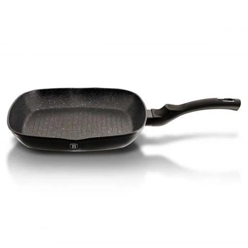 Poele A Frire À Granit 28 Cm Berlinger Haus Bh-1846 Noir Argent
