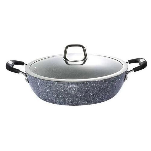 Berlinger Haus Poêle À Frire De 28 Cm Avec Couvercle Stone Touch Line - Bh/1158n