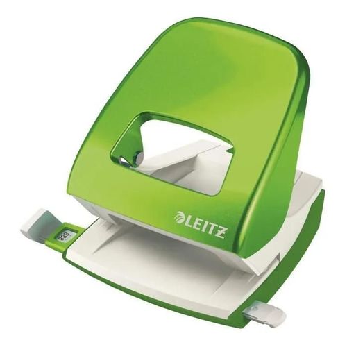 Perforateur De Bureau 2 Trous Leitz Wow - Capacité 30 Feuilles - Vert