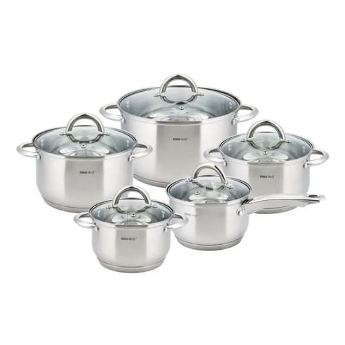 Kit De Pots Kinghoff 10 Pièces Kh-4449