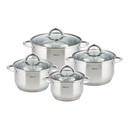 Kit De Pots Kinghoff 8 Pièces Kh-4448