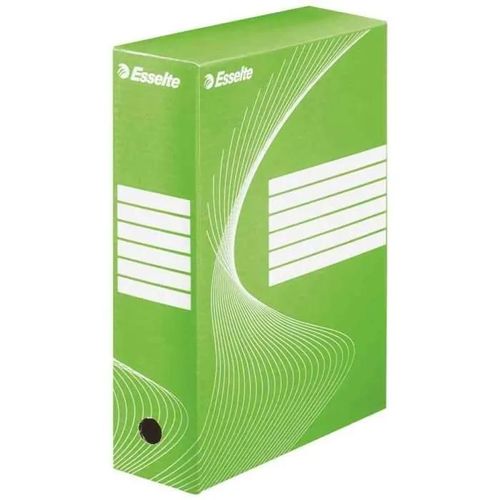 Boîte Archive - Esselte - Boxy - Profondeur 10 Cm - Couleur Verte