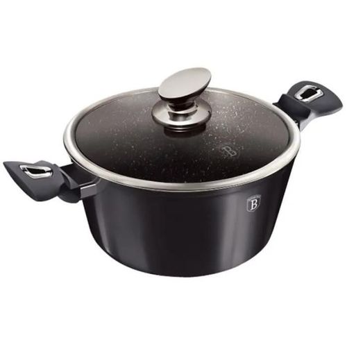 Berlinger Haus Cocotte Metallic 4 Litres 20 Cm Aluminium Noir