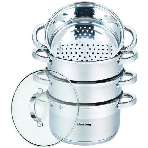 Pot A Vapeur Klausberg 5 Elem. 20cm Kb-7140