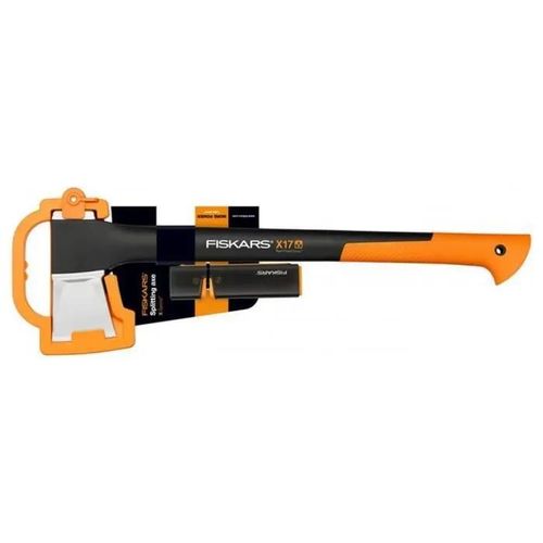 Hache à fendre X17 + Aiguiseur de couteaux et de haches Xsharp¿ - SET Fiskars 129050 (1020182)