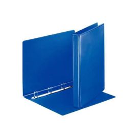 Classeur À Anneaux - Esselte - Panorama - Personnalisable - 38 Mm - Capacité 180 Feuilles A4 - Bleu