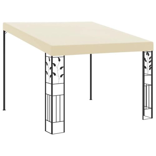 Prolenta Premium - Belvédère À Montage Mural 3x3x2,5 M Crème