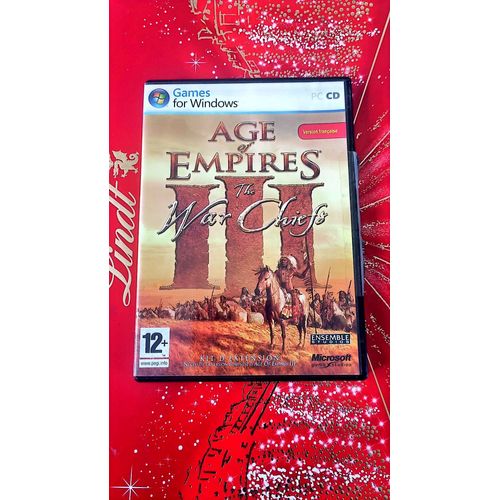 Age Of Empires Iii: The War Chiefs, Extension Pour Pc, Version Française, 12+ Vendu Par Blaspo