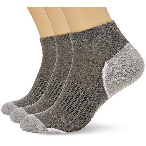 Dim Lot De 3 Socquettes Grises Sport Sneakers Homme Dim Sport
