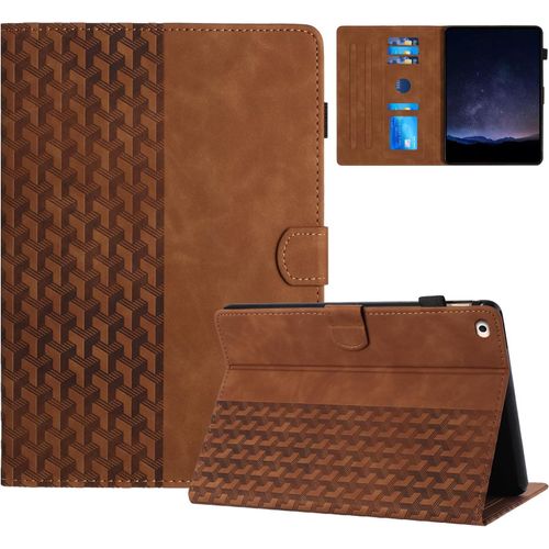 Coque Compatible Avec Ipad Mini 7.9 Pouces Ipad Mini 5/4/3/2/1 Étui Housse En Cuir Pu Tablette Avec Fonction Réveil/Sommeil Automatique Et Support Protection Magnétique, Protection Magnétique -Marron
