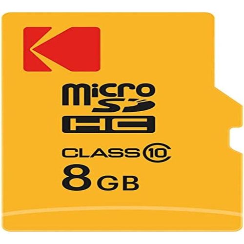 8 Go microSDHC Carte Mémoire Micro SD avec Adaptateur SD Class 10