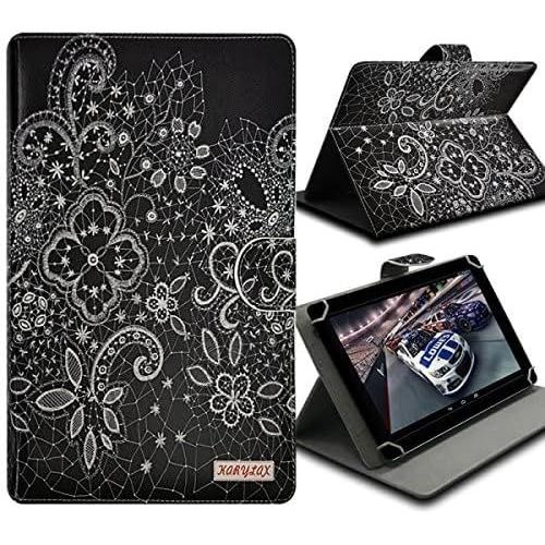 Etui Housse De Protection Et Support (Motif Lm11) Pour Tablette Tactile 7/8 Pouces Danew Dslide 807, Dslide 716, Logicom La Tab 74, Archos T80 Wifi, Samsung, Lenovo