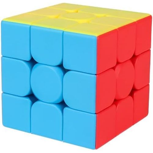 Magic Cube 3x3 Stickerless Traditional Speed Puzzle Cubingclassroom Educational Toy for Kids