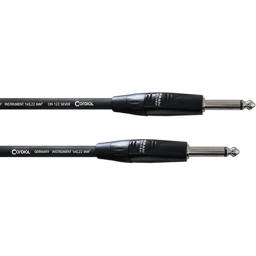Cordial Cables Câble Guitare Jack 6 M Câbles Instrument Essentials Jacks Droits