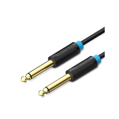 6.35mm Vers 6.35mm Stéréo Câble 3m, 1/4 Trs Plaqué Or Jack Mâle Vers Mâle Câble Pour Guitare, Amplificateur, Piano, Électrique Basse