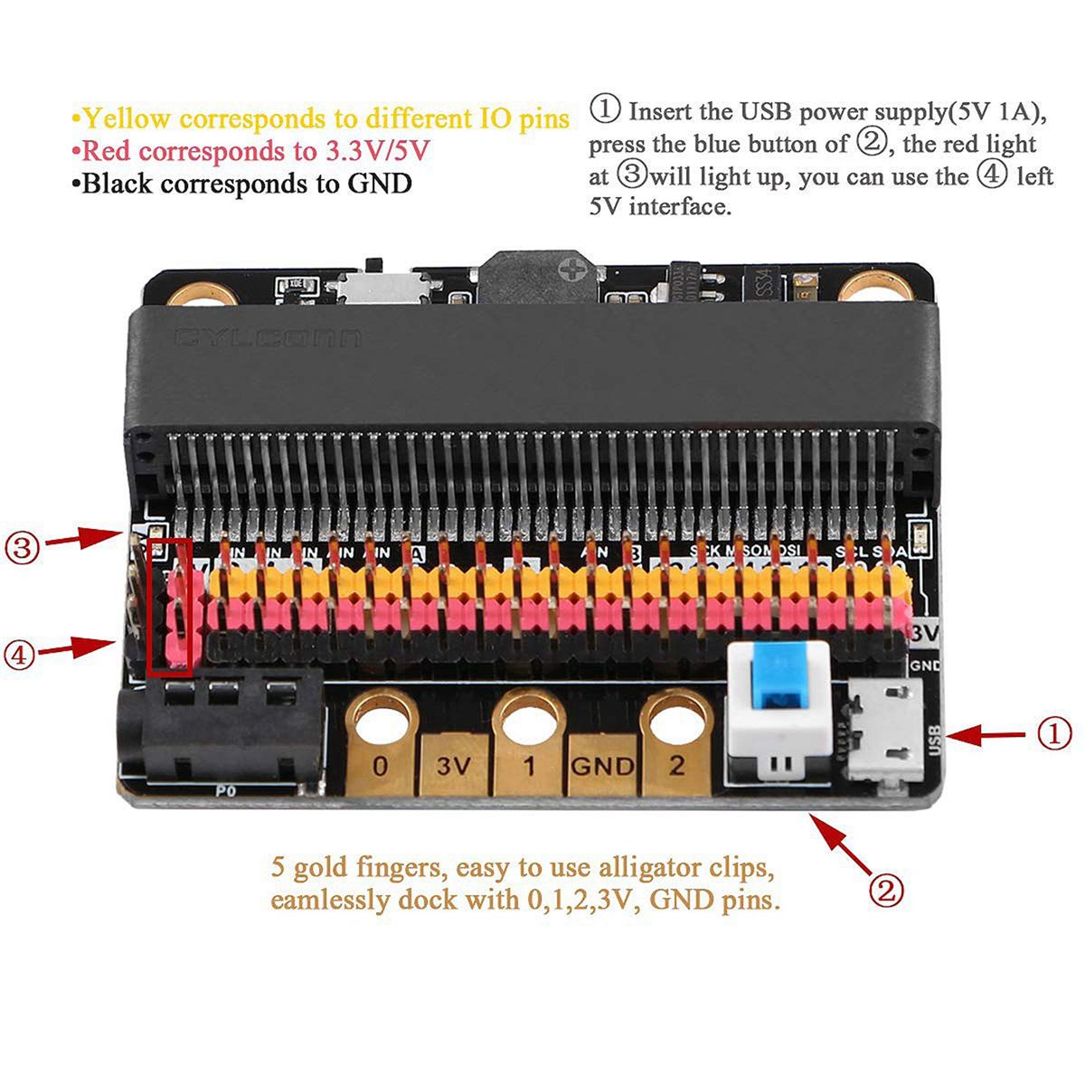 2X Carte D'Extension -Bit Bouclier D'Adaptateur de Drivatio... - 6