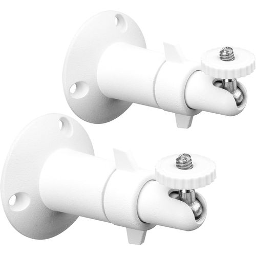 2X Support Mural pour caméra avec Filetage 1/4"" Pouce pour Ring Stick Up Cam Fixation caméra de Surveillance intérieur et extérieur, Security Camera Mount