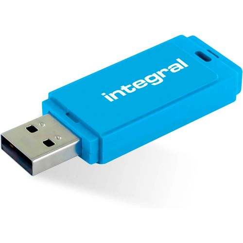 Memory - Clé 128 Go USB 2.0 - Neon - Bleu