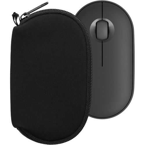 Housse de Protection Compatible avec Souris Logitech Pebble Mouse 2 M350s / M350 - Sacoche pour Souris sans Fil en néoprène Noir