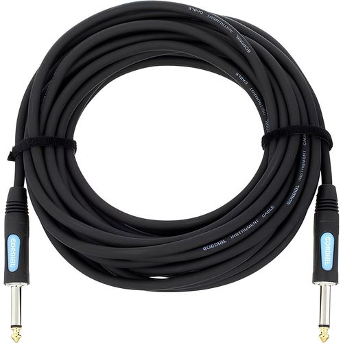 Cordial Cables Câble Guitare Jack 9 M Câbles Instrument Essentials Jacks Droits