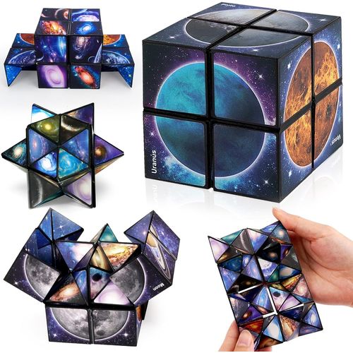 Cadeau Garcon 5 6 7 8 Ans , Jouet Enfant 8 9 10 11 Ans Garcon Fille, Idée Cadeau Anniversaire Garçon Fille 6-12 Ans Cube Anti-Stress Pour Enfant Et Adulte - Jeu Éducatif Infinity Cube Cadeaux