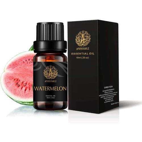 Melon D'eau Huile Essentielle Pour Diffuseur, Thérapeutique Qualité Melon D'eau Huile Parfumée, 100% Pure Aromathérapie Huile Essentielle Melon D'eau Parfum Pour Humidificateur 0,33 Oz-10ml 