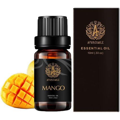 Mango Huile Essentielle Pour Diffuseur, Thérapeutique Qualité Mangue Huile Parfumée, 100% Pure Aromathérapie Huile Essentielle Mango Parfum Pour Maison, Massage, Humidificateur 0,33oz-10ml 