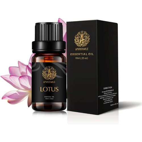 Aromathérapie Lotus Huile Essentielle Pour Diffuseur, 100% Pure Lotus Parfum Huile Essentielle Pour Massage, Lotus Huile Pour Maison, 10ml Aromathérapie Lotus Huile Pour Fabrication De Bougies 