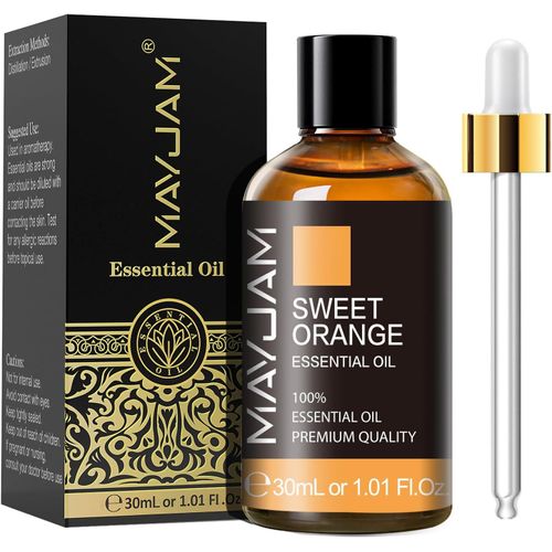 Huile Essentielle de Orange Douce 30ML de Haute Qualité pour Diffuseur, Humidificateur, DIY, Home, Wardrobes
