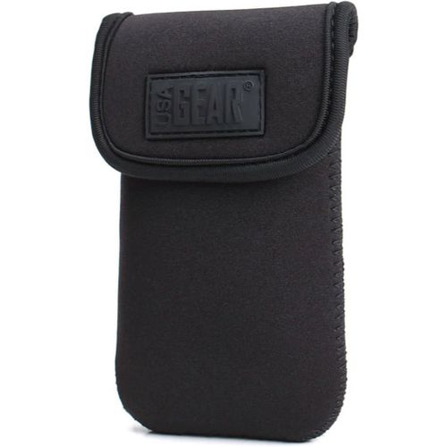 Étui À Rabat Pour Téléphone Avec Boucle De Deinture, Mousqueton, Accès Facile, Intérieur Résistant Aux Rayures, Matériau En Néoprène - Compatible Avec Artfone Gsm, Doro 2404, Tokvia Et Plus
