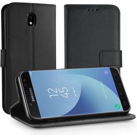 Coque Compatible Pour Samsung Galaxy J7 2017, Etui De Protection Compatible Pour Samsung Galaxy J7 2017 Coque- Noir