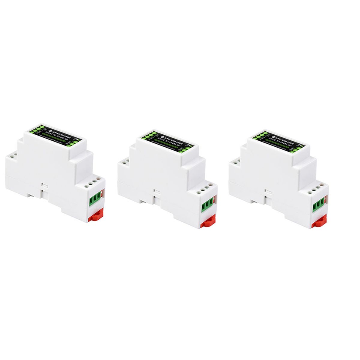 3X Convertisseur de Type Rail Industriel RS232 Vers RS485 30... - 7