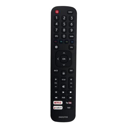 Remplacer la TéLéCommande EN2X27HS pour TV H55M3300 H50M3300 H49M3000 H49M2600 H43MEC3050 H75M7900 H65M7000 H40M3300