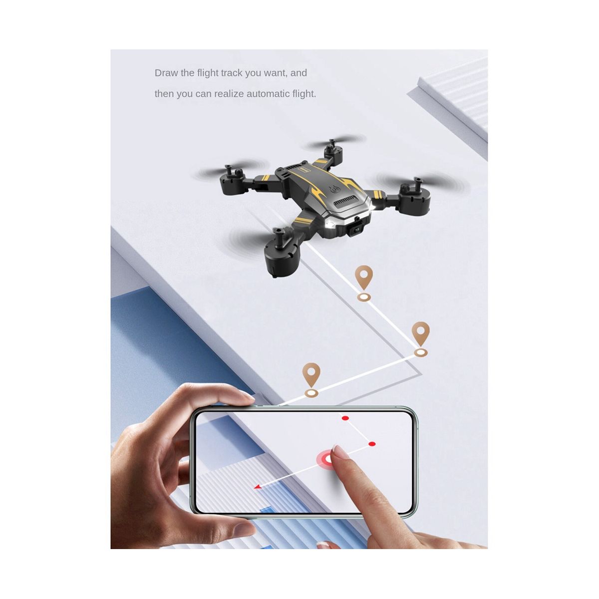 Pas De Camra Pliable Drone Tlcommande Avion Avec Fonction... - 4