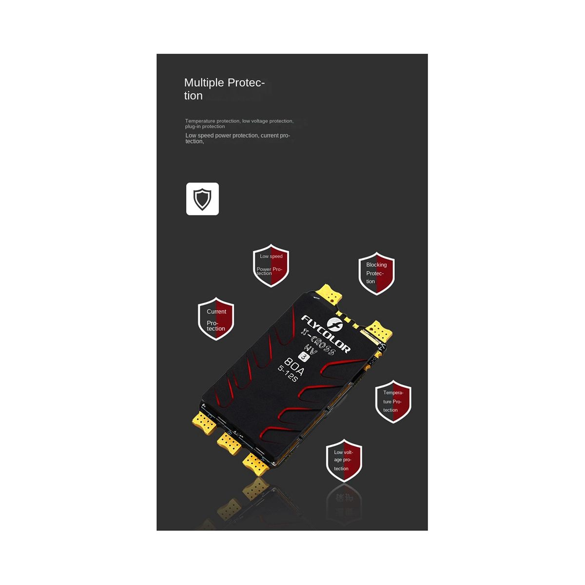 X- Hv3 80a Esc 5-12s Blheli-32 Proshot 64 Mhz 32 Bits Contr... - 3