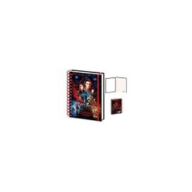 Stranger Things 4 - Cahier À Spirale A5 Wiro Red Vecna