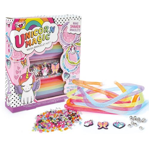 Fashion Angels - Kit Crée Tes Bracelets Licorne Magique Activité Créative Et Idée Cadeau Pour Les Filles Partir De 8 Ans