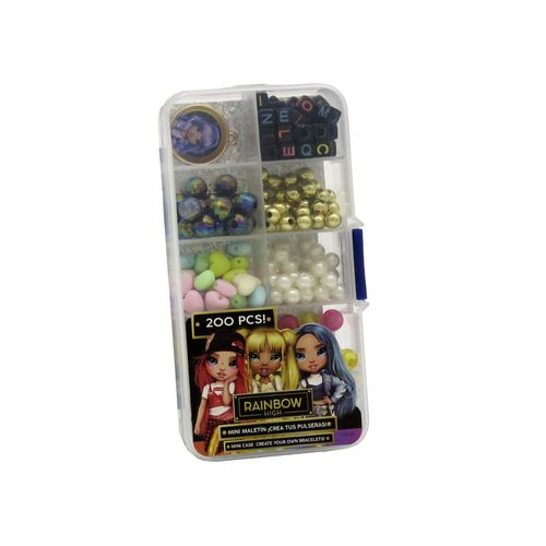 Cypbrands Mini Mallette De 200 Pi Ces Pour Créer Vos Bracelets Rainbow High Jm-04-Rw Divers M
