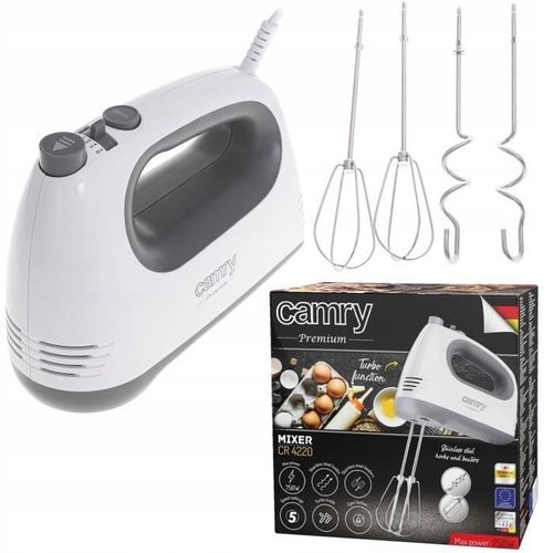 Mixeur à main Camry CR4220 750W blanc