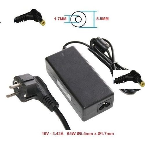 Adaptateur d'alimentation TD® 19V3.42A Ø5,5mm x Ø1,7mm Résistance à la corrosion