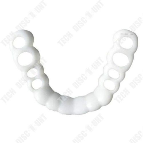 Appareils Dentaires En Silicone Td® Dents Supérieures Et Inférieures Sûre Et Durable Décorez Vos Dents 
